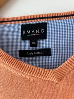 heren trui zalm kleur mt XL van  UMANO als Nieuw, Overige kleuren, Maat 56/58 (XL), Ophalen of Verzenden, Zo goed als nieuw