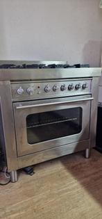 Solitaire (bosch) gasfornuis met oven, Witgoed en Apparatuur, Fornuizen, Ophalen, Gebruikt, Hete lucht, 60 cm of meer