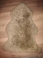 Bruine hoogpolige schapenvacht van 95 x 65 cm, Huis en Inrichting, 50 tot 100 cm, Bruin, Zo goed als nieuw, Overige vormen