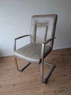 4 Lederen H&H eettafel stoelen, Huis en Inrichting, Stoelen, Ophalen