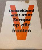 Pamflet V-actie propaganda ‘Duitschland wint…’ wo2 ww2 nsb, Duitsland, Ophalen of Verzenden, Landmacht