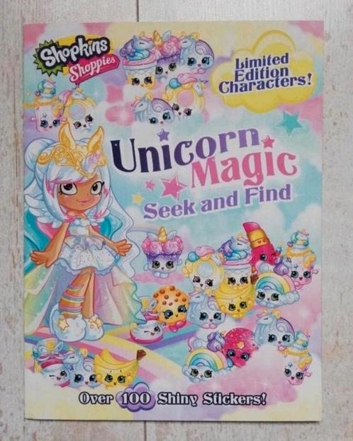 Nieuw! Shopkins Shoppies activiteitenboek Unicorn Magic, Kinderen en Baby's, Speelgoed | Educatief en Creatief, Nieuw, Knutselen