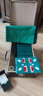 Vintage Bridge Set in Koffer, Drie of vier spelers, Ophalen, Gebruikt, Onbekend