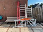 Altrex opbouwframe voorloopleuning stabilisator, Doe-het-zelf en Verbouw, Steigers, Ophalen, Zo goed als nieuw, Rolsteiger of Kamersteiger