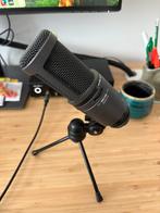 Audio-Technica AT2020 USB+, Muziek en Instrumenten, Microfoons, Ophalen of Verzenden, Zo goed als nieuw, Studiomicrofoon, Draadloos