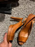 CECIL hakjes maat 37 leer origineel zgan, Kleding | Dames, Bruin, Zo goed als nieuw, Cecil, Sandalen of Muiltjes