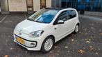 Vw white up! Uniek! Bomvol met pano/leer/navi/stoelverw, Auto's, Volkswagen, Voorwielaandrijving, Up!, 840 kg, 4 stoelen