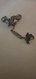 Vintage EJC Slavenarmband Adelaar Veer 1996, Sieraden, Tassen en Uiterlijk, Armbanden, Ophalen of Verzenden, Zo goed als nieuw