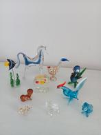 Glazen Figuren Collectie, Antiek en Kunst, Antiek | Glas en Kristal, Ophalen of Verzenden
