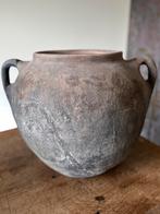Unieke Rustiek Robuuste echt oude Franse pot - kruik Patina, Ophalen of Verzenden
