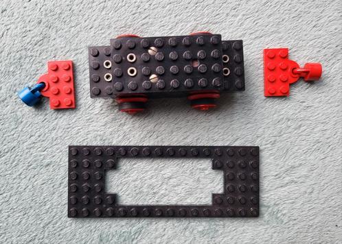 Lego trein 4,5 Volt locomotief motor, bodemplaat en magneten, Kinderen en Baby's, Speelgoed | Duplo en Lego, Gebruikt, Lego, Complete set