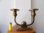 Art Deco zeer grote Kandelaar, Messing/Brons