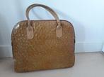 Okergele handtas, Sieraden, Tassen en Uiterlijk, Tassen | Damestassen, Ophalen, Gebruikt, Handtas