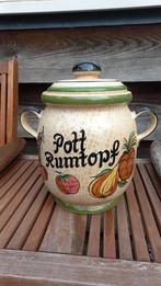 Vintage Römertopf / Rumtopf Pot met Deksel, Huis en Inrichting, Keuken | Potten en Pannen, Ophalen, Gebruikt, Overige materialen