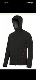 Nieuwe zwarte MAMMUT jas Alpine so hooded maat XL, Verzenden, Nieuw, Maat 56/58 (XL), Zwart