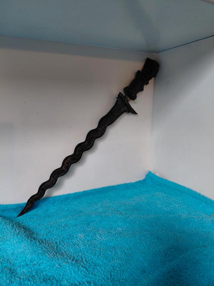 Antieke Balinese Kris (Keres) - Indonesië, Antiek en Kunst, Kunst | Niet-Westerse kunst, Ophalen of Verzenden