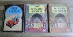 3 oude hardcover Kuifje stripboeken, Meerdere stripboeken, Ophalen of Verzenden, Gelezen, Hergé