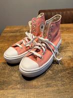 Converse all star chuck taylor move platform roze maat 40, Verzenden, Zo goed als nieuw, Roze, Sneakers of Gympen