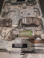 Hitachi slijptol op accu met lader, Ophalen, Gebruikt, Minder dan 700 watt, Haakse handslijpmachine