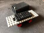 Lego 4,5 v motor, batterijhouder en treinplaat, Ophalen of Verzenden, Gebruikt, Lego