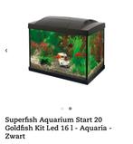 Aquarium klein, Ophalen, Gebruikt, Leeg aquarium