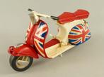 Antieke ijzeren scooter met Engelse vlag, Gebruikt, Onbekend, Ophalen of Verzenden, Onbekend