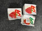 Aardbei Timer - Set van 3, Verzamelen, Speldjes, Pins en Buttons, Ophalen of Verzenden, Gebruikt, Dier of Natuur