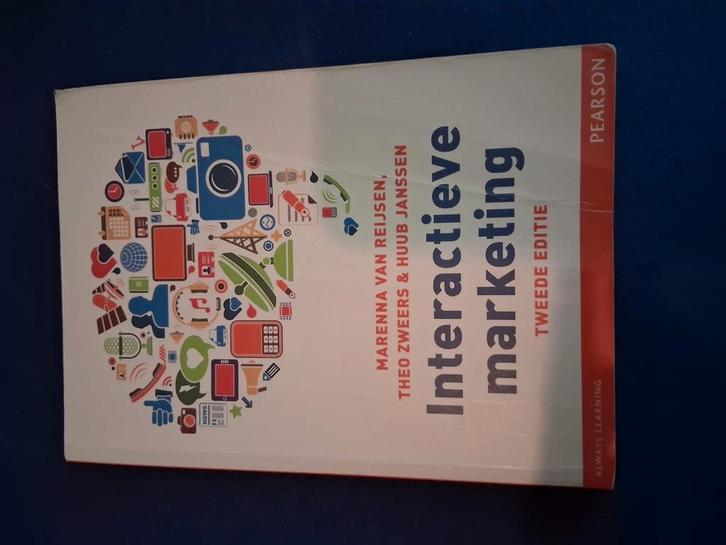 Theo Zweers - Interactieve marketing, Boeken, Schoolboeken, Zo goed als nieuw, Nederlands, Overige niveaus, Ophalen of Verzenden