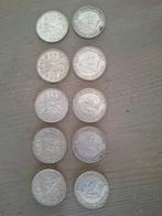 10 x zilveren rijksdaalder 1960, Koningin Juliana, Setje, Zilver, Ophalen of Verzenden