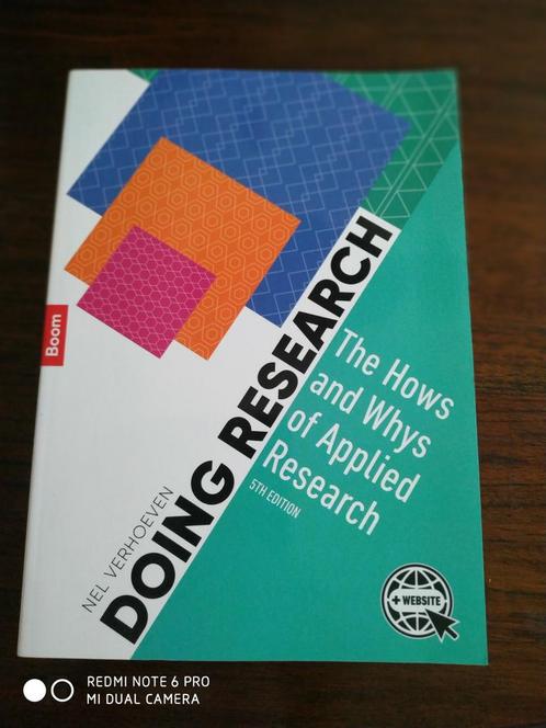 Nel Verhoeven - Doing Research, Boeken, Wetenschap, Ophalen of Verzenden