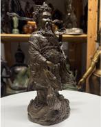 Bronzen Daoïstische Onsterfelijke (Shouxing) – late Qing, Huis en Inrichting, Ophalen of Verzenden, Gebruikt
