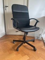 Ikea bureaustoel (Milberget stof), Huis en Inrichting, Bureaustoelen, Ophalen, Gebruikt, Zwart, Bureaustoel