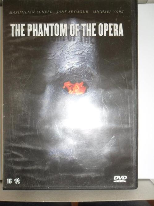 dvd The phantom of the opera, Cd's en Dvd's, Dvd's | Horror, Zo goed als nieuw, Monsters, Vanaf 16 jaar, Ophalen of Verzenden