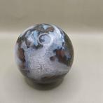 Mosagaat Edelsteen Bol met Druzy - 6cm, Ophalen of Verzenden
