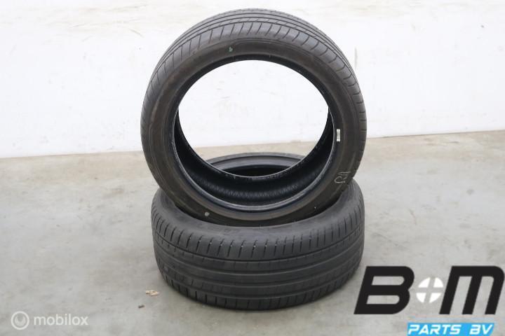 2 x 2454018 93H Goodyear Eagle F1 met 6mm 245 40 18, Auto-onderdelen, Banden en Velgen, Band(en), Gebruikt