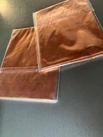 Quiltlapje feestlap glimmend brons 100% synthetisch € 4,25, Hobby en Vrije tijd, Stoffen en Lappen, Overige materialen, Overige kleuren