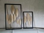 Wanddecoratie schilderij, Huis en Inrichting, Ophalen, Zo goed als nieuw, Hout, 75 cm of meer