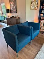 IKEA Ekerö Stoel - Donkerblauw, Ophalen, Gebruikt, Stof, 75 tot 100 cm