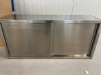 RVS Kast met Schuifdeuren - Horeca Kwaliteit, Gebruikt, 100 tot 150 cm, Ophalen of Verzenden, Minder dan 100 cm