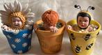 Anne Geddes babys in bloempotten, Verzamelen, Poppen, Ophalen of Verzenden, Pop