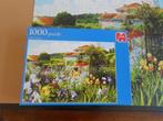 Jumbo puzzel - Floral Fantasy, Ophalen of Verzenden, 500 t/m 1500 stukjes, Zo goed als nieuw, Legpuzzel