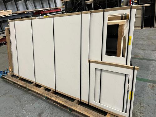 Composiet keukenblad (2 delen) nieuw, Huis en Inrichting, Keuken | Keukenelementen, Nieuw, Minder dan 100 cm, 200 cm of meer, 75 cm of meer