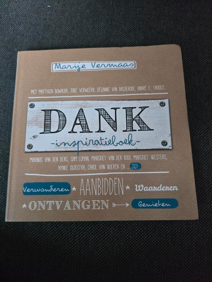 Dank - Inspiratieboek Marije Vermaas, Boeken, Esoterie en Spiritualiteit, Nieuw, Overige typen, Overige onderwerpen, Ophalen of Verzenden