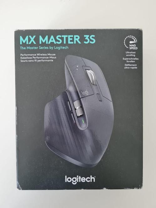 New Logitech MX Master 3 Advanced Wireless Mouse, Computers en Software, Muizen, Nieuw, Muis, Rechtshandig, Draadloos, Ergonomisch