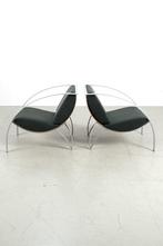 Karlo fauteuils voor KFF 90's design met plywood SALE, Ophalen, Metaal, 75 tot 100 cm, Gebruikt
