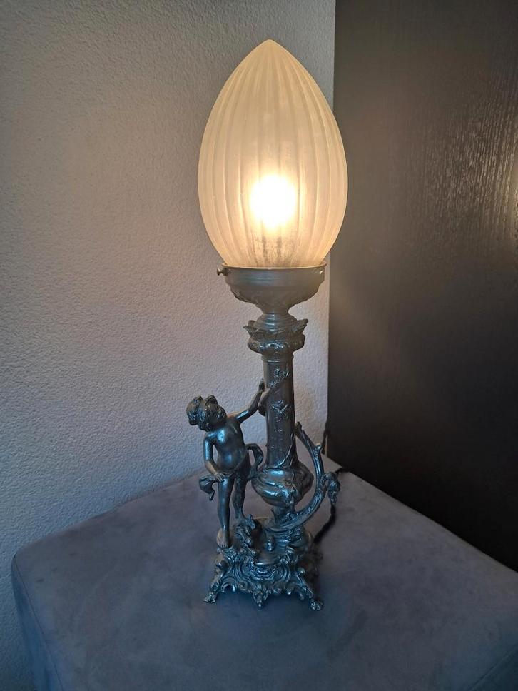 Antieke lamp, Antiek en Kunst, Antiek | Lampen, Ophalen of Verzenden