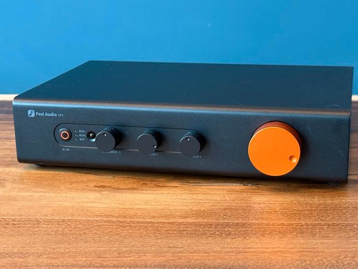 ✅ Fosi Audio ZP3 Voorversterker met Afstandsbediening + XLR, Audio, Tv en Foto, Versterkers en Receivers, Zo goed als nieuw, Stereo