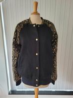 Eksept Jasje Zwart Print Mouw M/L, Kleding | Dames, Jassen | Winter, Maat 38/40 (M), Zwart, Ophalen of Verzenden, Eksept