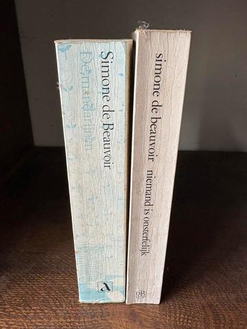 Simone de Beauvoir - 2 Boeken beschikbaar voor biedingen