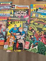Collectie Juniorpress Stripboeken - Superman, Spiderman, Tra, Boeken, Meerdere stripboeken, Ophalen, Gelezen